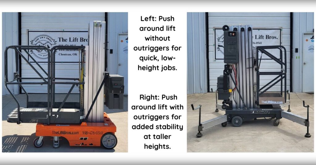 What is a Push Around Lift? Discover Sizes, Brands & Why They’re So Easy to Use