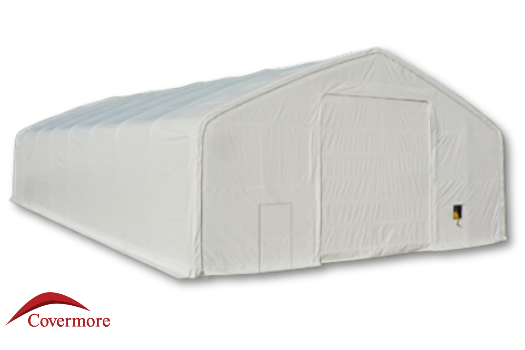 40x80x21 Dual Truss Fabric Building 30oz PVC