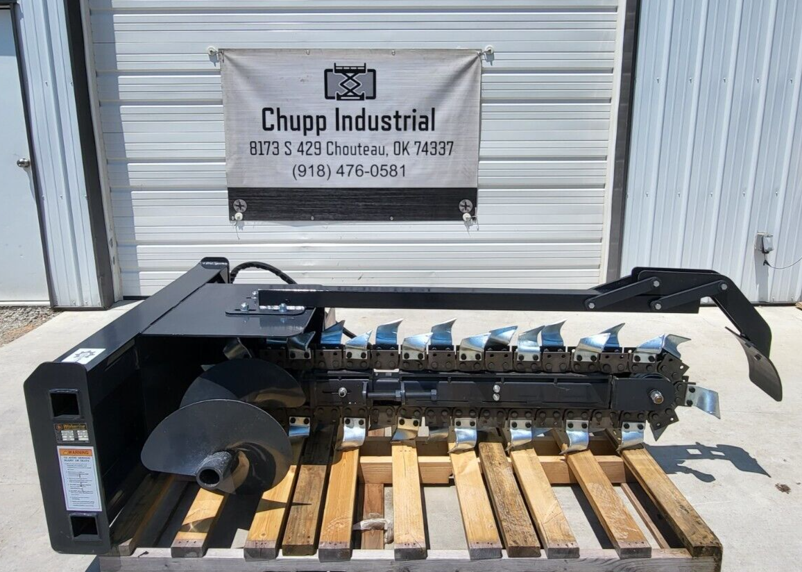 Wolverine 8x48 Skid Steer Trencher | Chupp Industrial