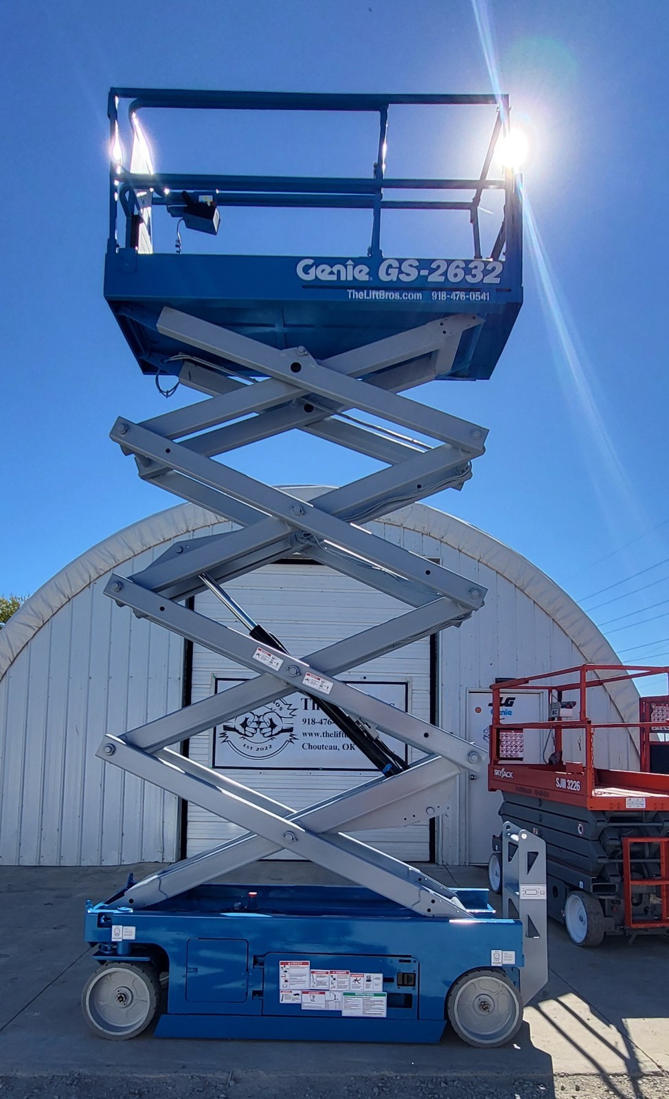 Genie GS2632 26 ft Scissor Lift (Refurbished) | Chupp Industrial
