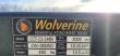 Wolverine data plate: model CCT-11-148V, 3000 psi, 10-20 gpm, 430 lbs, 13.5 cu ft capacity