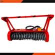 Raytree 72-inch forestry drum mulcher with bolt-on cutting teeth and top-mounted gantry frame.