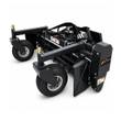 Arteer soil conditioner power rake: adjustable gauge wheels, hinged end plates, carbide-tooth drum and hydraulic lines