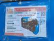 Spec placard: Raytree 32in Excavator Drum Mulcher REDM32, L42.1 x W20.1 x H28.5in, 12-35 GPM, 3-8 ton