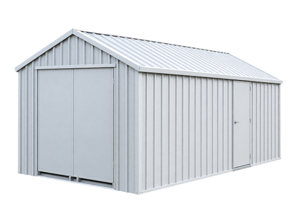 12x20 Single Garage Metal Shed
