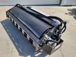 Wolverine 66-inch vibratory roller from above: smooth steel drum under its hood, hydraulic motor at the end