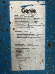 Genie GS-4047 data plate: model year 2015, serial GS4715D-879, 550 lb rated work load