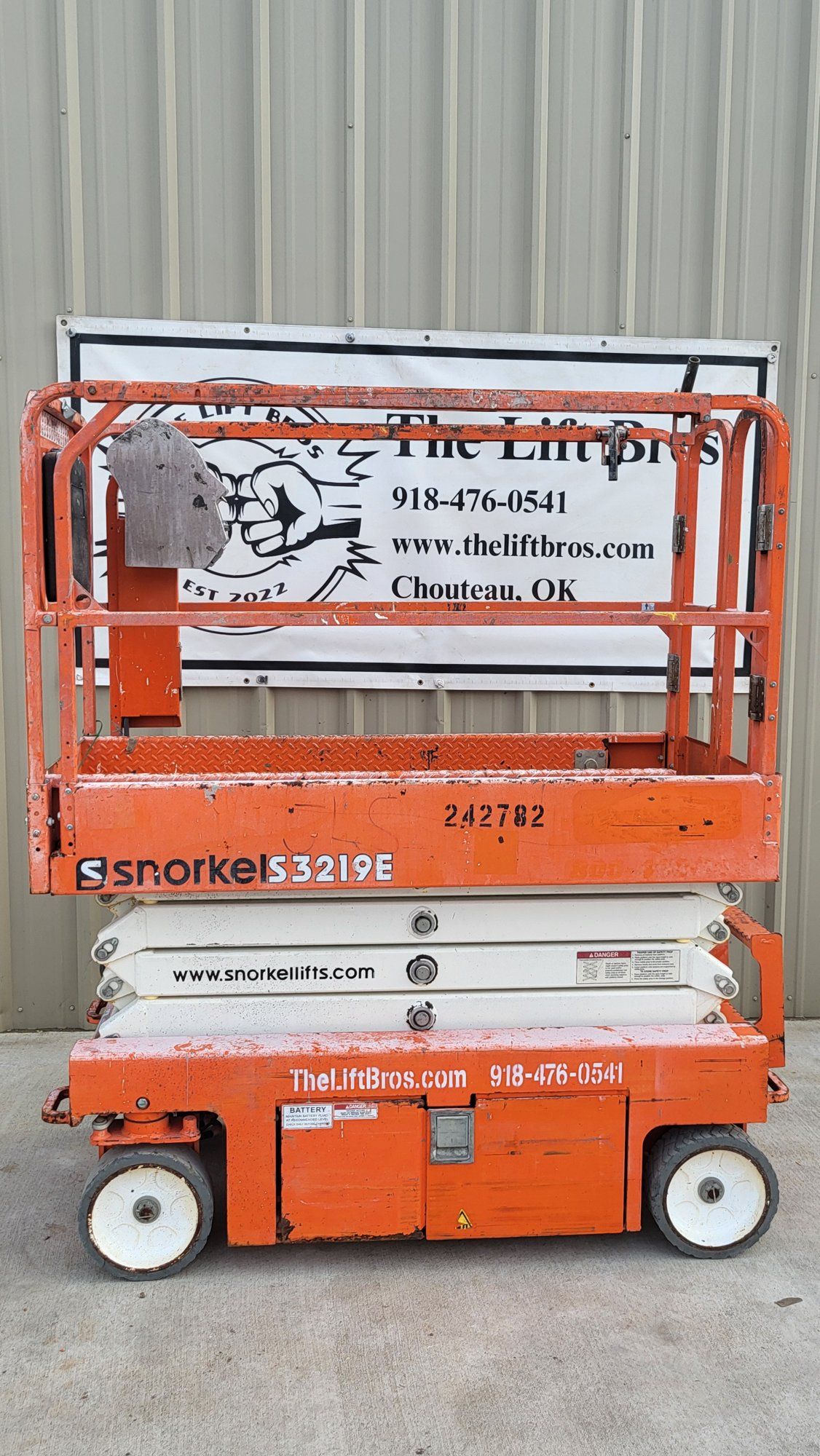 2020 Snorkel S3219E 19 ft Electric Scissor Lift #8674 | Chupp