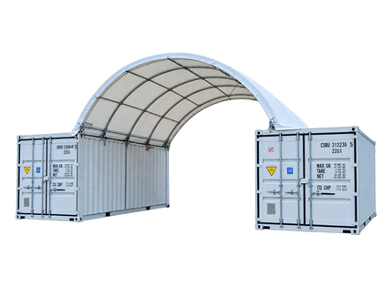 20x20 10oz PE Shipping Container Shelter