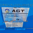 AGT MX-MRW14 data plate on the blue frame: type MX-MRW14, 540 kg load, 2024 production year
