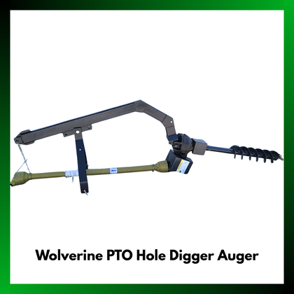 Wolverine 6" PTO Post Hole Auger
