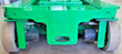 Genie GR-20 chassis end with drive motors and gray non-marking tires
