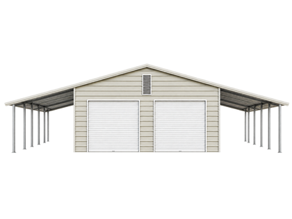 39x39x13 Galvanized Steel Car Garage