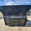 WIG asphalt block crusher, mount side: universal skid steer quick-attach plate and vented hopper back