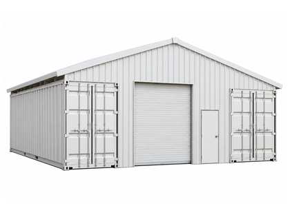 40x36 Steel Container Roof Kit