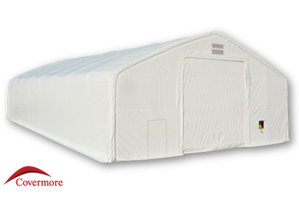 40x60x23 30oz PVC Dual Truss Fabric Building