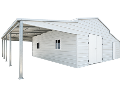 42x30x13 Galvanized Steel Car Garage