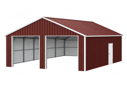 45x25x14 Metal Garage Barn Shed