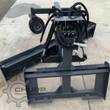 Landhonor grading blade, mount side: universal quick-attach plate, hydraulic cylinders, hoses and caster wheels