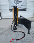 AGROTK 750 post driver head with mounting ball and hydraulic hoses