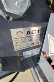 AGT data plate on the MX12R mini excavator frame: type MX12R, 950 kg load, 2024 production year, CE mark