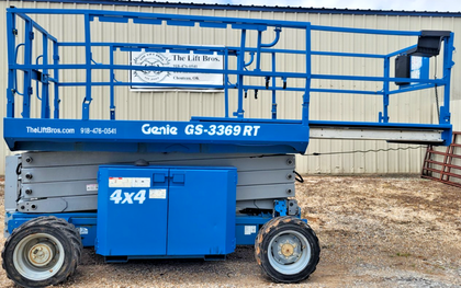 Genie GS-3369RT 4 WHEEL DRIVE Scissor Lift