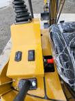 AGT H15 right console with hour meter, work-light rocker switch, joystick and red hydraulic lock lever