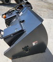 JCT concrete mixer internal hydraulic motor with pump and orange drive components