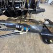 Hydraulic auger drive motor with hose fittings attached, mini excavator attachment