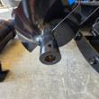 Earth auger tip and drive shaft end, mini excavator auger attachment