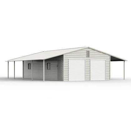 39x39x13 Galvanized Steel Car Garage