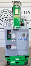 Genie GR-20 base end with gray cover, ground controls and Genie decal