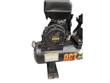 420cc gasoline engine recoil starter cover on the compressor tank, fuel tank above and AGT Industrial decal beside it