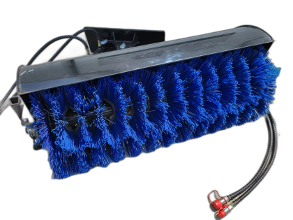 AGT Mini Skid Steer Angle Broom