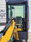 AGT H13R cab: wrapped seat, interior fan, fire extinguisher and wiper behind the glass, LED lights on the boom