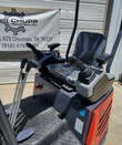 MX15RX operator station with twin pilot joysticks, armrest seat and travel levers
