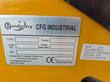 CFG Industrial KJT27 data plate: 1260kg load rating, Perkins 403J-11 diesel engine, CE certified