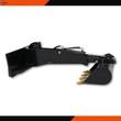 Landhonor hydraulic backhoe attachment, side view with bucket and carbide teeth