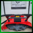 Raytree RMDM70 disc mulcher, front view: cutting disc with bolt-on teeth and quick-attach frame