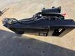 Quick-attach mounting plate and hydraulic motor on the asphalt planer attachment