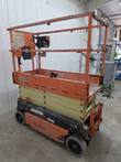 JLG 1932R scissor lift, three-quarter view of the control end