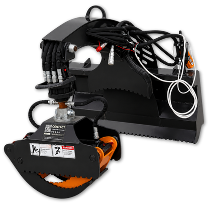Landhonor Rotating Grapple Hydraulic Skid Steer Attachment