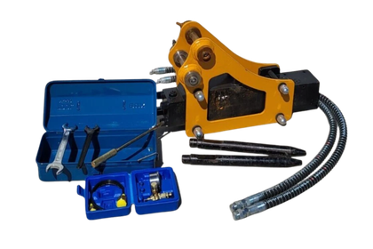 Mini Excavator Hydraulic Hammer with Two Chisels