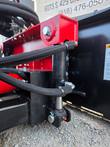 Hydraulic angle cylinder and pivot pin on the Raytree 96-inch 6-way dozer blade