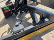 Grader blade angle cylinder and pivot mount, Raytree logo sticker on the frame