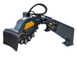 Raytree RMSG29 stump grinder attachment, cutter wheel and quick-attach frame, angled view