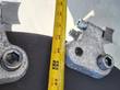 Tape measure across two more cutter teeth on the RMSG29 stump grinder wheel