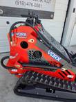 Vorx NL360 loader arm with lift cylinder, hydraulic hoses and Vorx Machinery decals