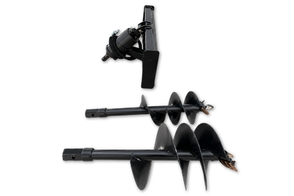 Wolverine Hydraulic Skid Steer Auger with 12" & 18" Bits
