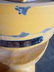 Flow Link Systems nameplate on a yellow Class 900 WCC check valve body, NPS 4, DN 100